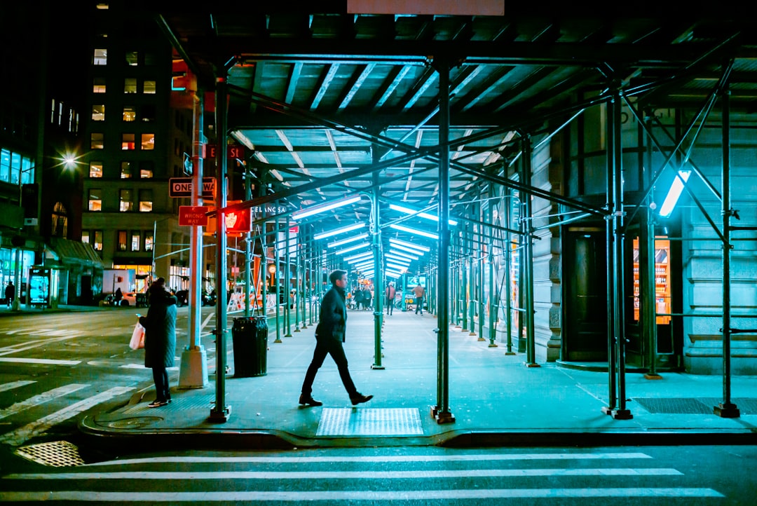 commercial walkway lighting